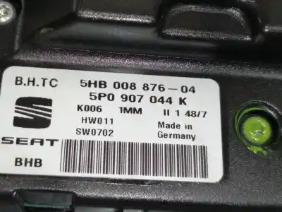 Peça sobressalente para automóvel em segunda mão comando de sofagem (chauffage / ar condicionado)  por seat toledo (5p2) reference referências oem iam 5hb00887604  