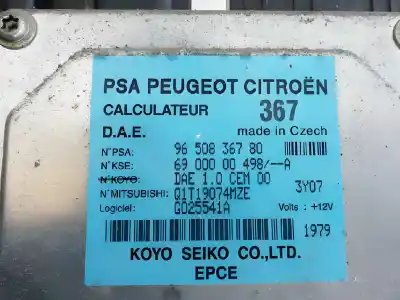 Peça sobressalente para automóvel em segunda mão módulo eletrônico por citroen c2 sx referências oem iam 9650836780 6900000498a / g025541a q1t19074mze
