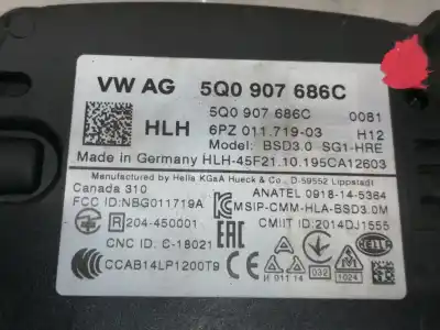 Peça sobressalente para automóvel em segunda mão módulo eletrônico por cupra ateca 2.0tsi 4drive referências oem iam 5q0907686c  