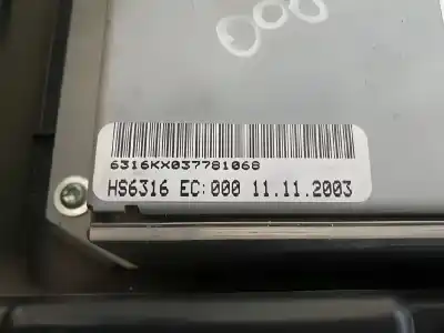 Peça sobressalente para automóvel em segunda mão módulo eletrônico por audi a4 avant (8e) 1.9 tdi (96kw) referências oem iam 8e903538203s 8e9035223 1493143 / 4913410304