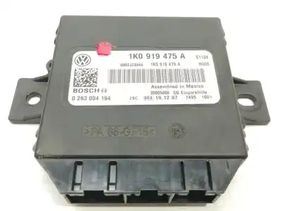Peça sobressalente para automóvel em segunda mão módulo eletrônico por seat toledo (5p2) reference referências oem iam 1k0919475a  