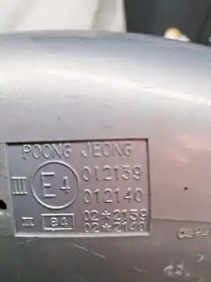 Peça sobressalente para automóvel em segunda mão espelho retrovisor esquerdo por chevrolet tacuma se referências oem iam u100 012139 / 99000102 012140