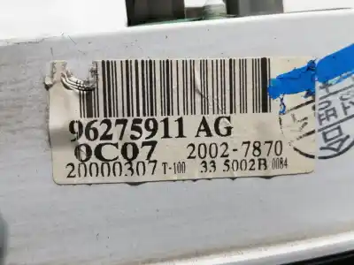 Peça sobressalente para automóvel em segunda mão quadrante por daewoo lanos cool referências oem iam 96275911ag 96275911 78813880 / 7884870