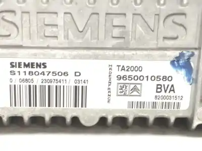 Second-hand car spare part ecu engine control for citroen c8 2.0 16v sx automático oem iam references ta2000  