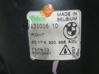 Second-hand car spare part right fog light for bmw x5 (e53) 3.0d oem iam references 13101610  