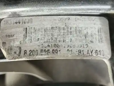 Peça sobressalente para automóvel em segunda mão termoventilador elétrico por nissan note (e11e) acenta referências oem iam 21481ay610