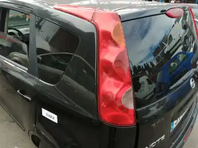Peça sobressalente para automóvel em segunda mão farolim traseiro esquerdo por nissan note (e11e) acenta referências oem iam   