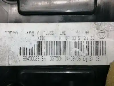 Peça sobressalente para automóvel em segunda mão comando de sofagem (chauffage / ar condicionado)  por nissan note (e11e) acenta referências oem iam 69450029  
