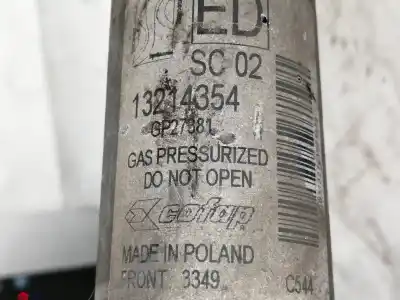 Second-hand car spare part front right shock absorber for opel corsa d selective oem iam references 13214354  