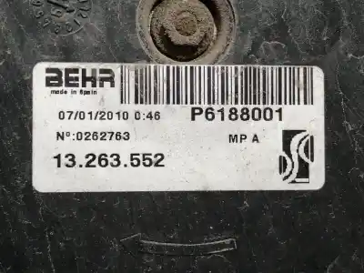 Second-hand car spare part radiator cooling fan for opel corsa d selective oem iam references v2677001 p6188001 