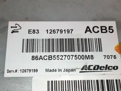 Second-hand car spare part ecu engine control for opel corsa e expression oem iam references 12679197 12679199 