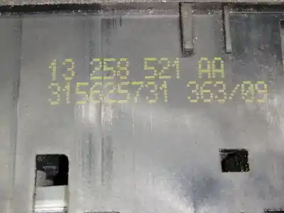 Second-hand car spare part left front power window switch for opel corsa d selective oem iam references 13258521aa  