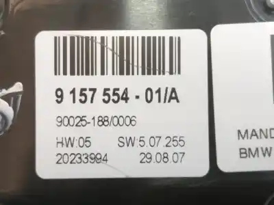 Second-hand car spare part climate control for bmw x5 (e70) 3.0d oem iam references 64119310448 915755401a 900251880006