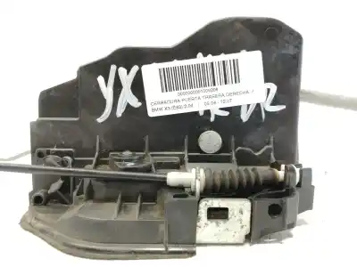 Second-hand car spare part rear right door lock for bmw x3 (e83) 2.0d oem iam references   