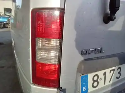 Second-hand car spare part left tailgate light for opel combo familiar oem iam references 45312  