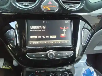 Second-hand car spare part audio system / radio cd for opel adam unlimited ecoflex oem iam references 42342507  