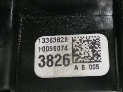 Pezzo di ricambio per auto di seconda mano interruttore per opel adam unlimited ecoflex riferimenti oem iam 13363826  