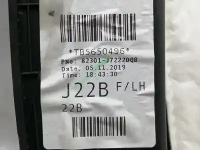 Peça sobressalente para automóvel em segunda mão forra / revestimento da porta dianteira esquerda por kia xceed business referências oem iam 82301j7222dqb 82370j7000wk 82332j70