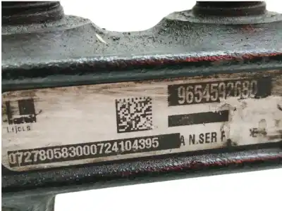 Second-hand car spare part distributor pipe for peugeot 207 confort oem iam references 9654592680  