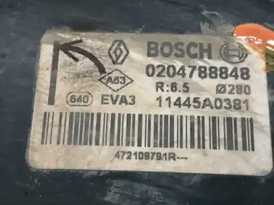 Peça sobressalente para automóvel em segunda mão servo freio por renault kangoo profesional referências oem iam 0204788848  