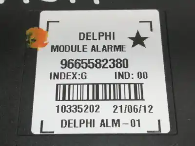 Second-hand car spare part electronic module for citroen ds4 design oem iam references 9665582380  