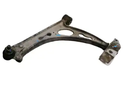 Peça sobressalente para automóvel em segunda mão braço de suspensão inferior esquerdo dianteiro por seat leon (1p1) 2.0 tdi 16v referências oem iam 1k0407153g