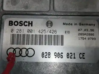 Pezzo di ricambio per auto di seconda mano centralina motore per audi a4 berlina (b5) 1.9 tdi riferimenti oem iam 028906021ce  