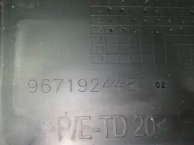 Second-hand car spare part fuse box unit for citroen c3 shine oem iam references 9671924480  