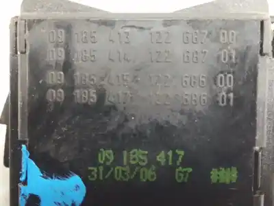 Pezzo di ricambio per auto di seconda mano comando pulito per opel corsa d cosmo riferimenti oem iam 09185417 09185413 / 09185414 / 09185415 / 09185417 12268700 / 12268701 / 12268600 / 12268601