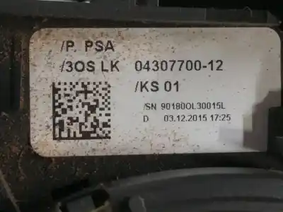 Second-hand car spare part multifunction switch for citroen c4 cactus business oem iam references 98139475zd  98302853zd