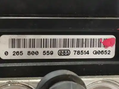 Peça sobressalente para automóvel em segunda mão abs por renault clio iii authentique referências oem iam 8200747140  