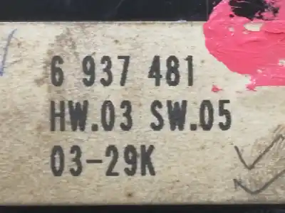 Peça sobressalente para automóvel em segunda mão botão / interruptor elevador vidro dianteiro direito por bmw x5 (e53) 3.0d referências oem iam 6937481  