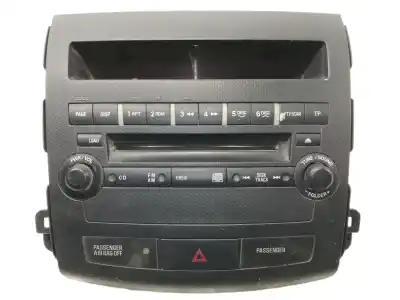 Автозапчастина б/у АУДІО СИСТЕМА / РАДІО CD для MITSUBISHI OUTLANDER (CW0)  Посилання на OEM IAM 8002A139XA 3852844 7A19A