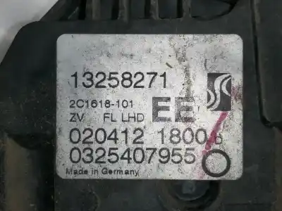 Second-hand car spare part left front door lock for opel corsa e expression oem iam references 13258271 0325407955 0204121800d