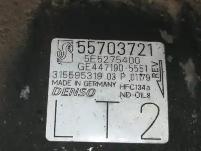 Second-hand car spare part air conditioning compressor for opel corsa e expression oem iam references 55703721 315595319 ge4471905551