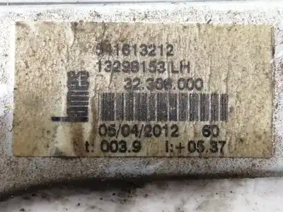 Second-hand car spare part driver left window regulator for opel corsa e expression oem iam references 541613212 13298153lh / 5000577 / 72017003 