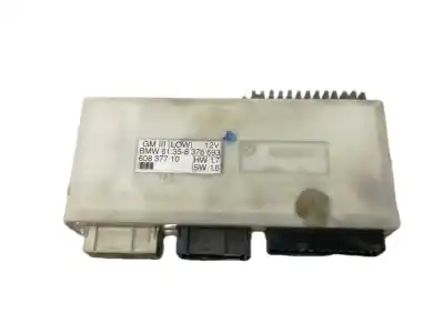 Pièce détachée automobile d'occasion MODULE CONFORT pour BMW SERIE 5 BERLINA (E39)  Références OEM IAM   60837710