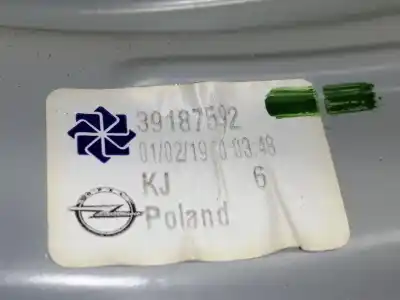 Автозапчастина б/у регулятор скла заднього правого для opel crossland x edition посилання на oem iam 39187592 0130824272 1137329068