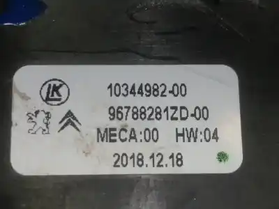 Second-hand car spare part left front power window switch for opel crossland x edition oem iam references 96788281zd 1034498200 