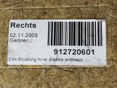 Second-hand car spare part right rear door trim for bmw x1 (e84) xdrive 20 d oem iam references 2991536e2a 926906219000ht0004 17491511 / 912720601