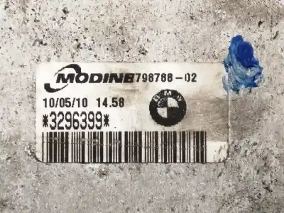 Peça sobressalente para automóvel em segunda mão intercooler por bmw x1 (e84) xdrive 20 d referências oem iam 17517798788 79878802 3296399