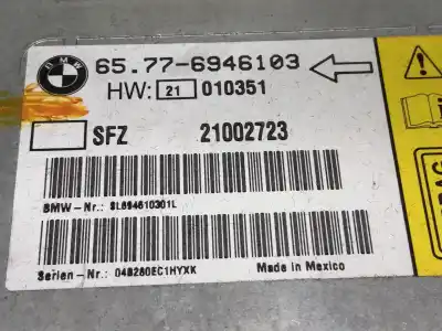 Second-hand car spare part airbag control unit for bmw serie 7 (e65/e66) 730d oem iam references 65776946103  