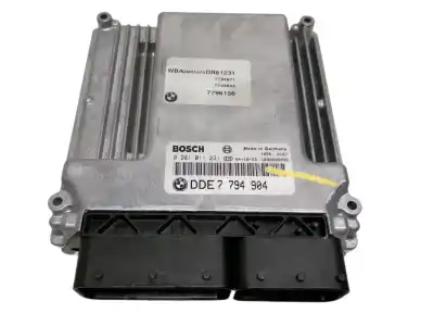 Second-hand car spare part ecu engine control for bmw serie 7 (e65/e66) 730d oem iam references dde7794904 7794904 / 77898777794904 0281011231