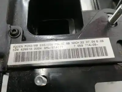 Pezzo di ricambio per auto di seconda mano bracciolo centrale per bmw serie 7 (e65/e66) 730d riferimenti oem iam e08205002  