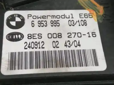 Peça sobressalente para automóvel em segunda mão módulo eletrônico por bmw serie 7 (e65/e66) 730d referências oem iam 6953995  