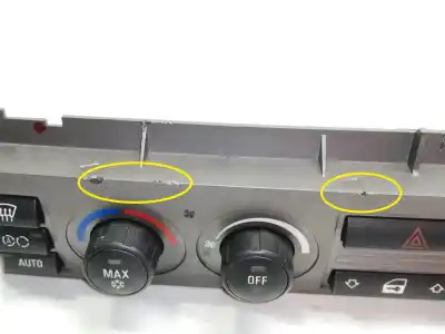 Peça sobressalente para automóvel em segunda mão comando de sofagem (chauffage / ar condicionado)  por bmw serie 7 (e65/e66) 730d referências oem iam 6953186  