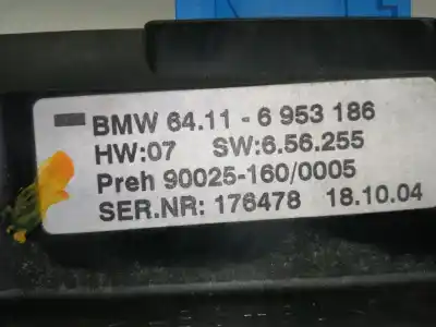 Peça sobressalente para automóvel em segunda mão comando de sofagem (chauffage / ar condicionado)  por bmw serie 7 (e65/e66) 730d referências oem iam 6953186  