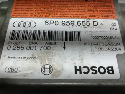 Автозапчасти б/у блок управления подушками безопасности за audi a3 (8p) 2.0 tdi ссылки oem iam 8p0959655d  0285001700