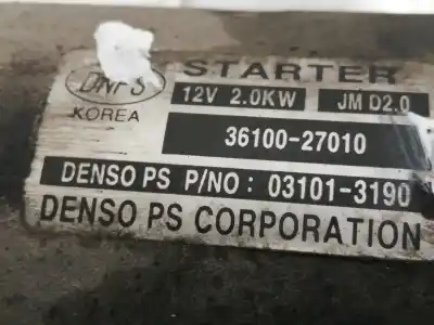 Автозапчасти б/у двигатель запускается за hyundai santa fe (bm) 2.2 crdi cat ссылки oem iam 3610027010  