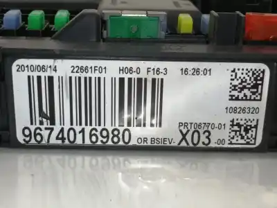 Автозапчастина б/у ебу контролер двигуна для citroen c3 lx посилання на oem iam 0162592818 v29009427a 9666591380